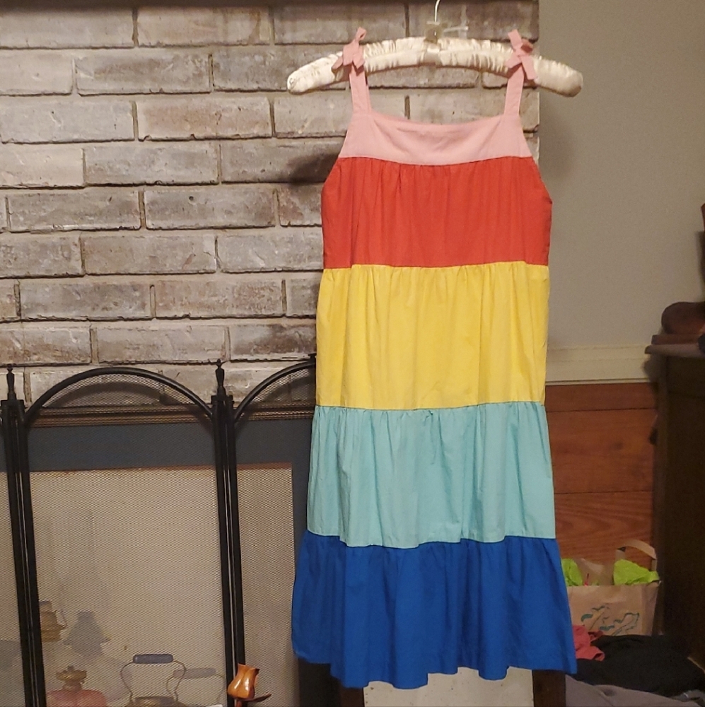 Hanna Andersson Multicolor Tiered Sundress